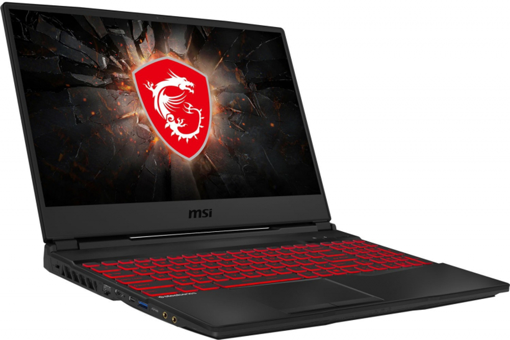 Ноутбук MSI 15,6" GL65 10SDK-406RU Core i5 10300H/8Gb/512Gb SSD/NV GTX1660Ti 6Gb/15.6" FullHD/Win10 Черный (9S7-16U722-406)