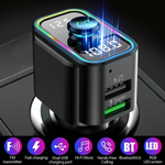 FM модулятор (трансмиттер) автомобильный TDS TS-CAF21 Bluetooth