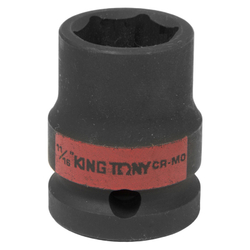 Головка торцевая ударная шестигранная 1/2", дюймовая 11/16" KING TONY 453522S