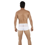 Белые трусы-хипсы с сетчатыми вставками Lucerna Latin Boxer (Размер: XL) (Цвет: белый)