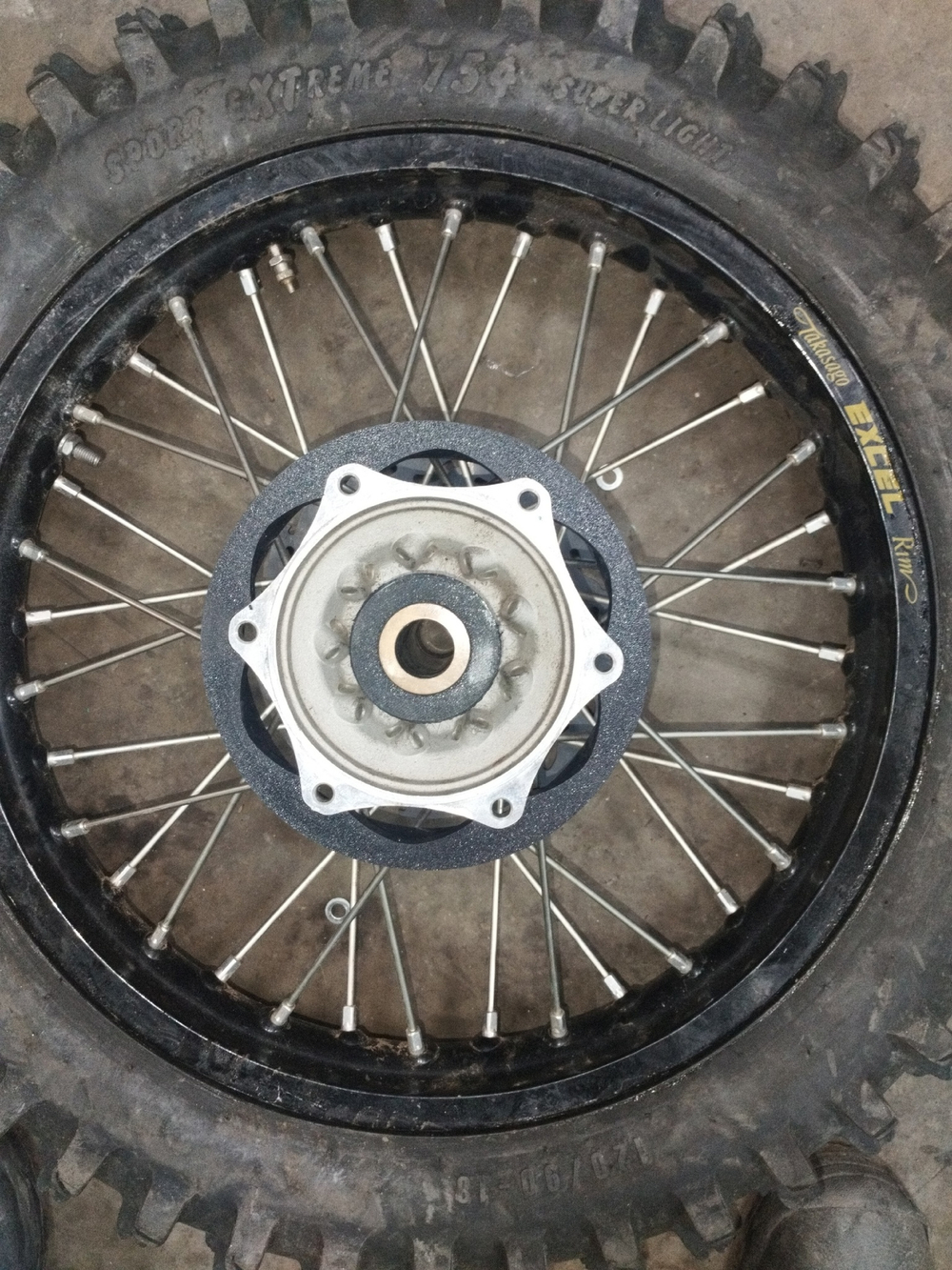 Слайдер цепи на ступицу SHERCO
