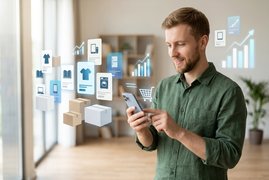 Adjust: активность пользователей в приложениях для покупок выросла на 15% в первой половине 2026 года