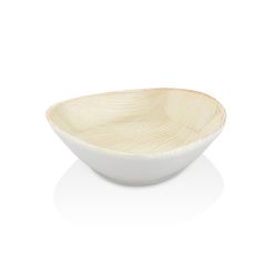 Соусник 60 мл 10*9 см h2,5 см овальный фарфор Velho Island Ivory By Bone Innovation [6]