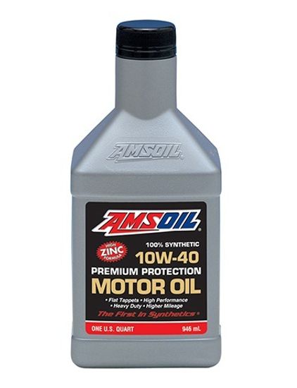 AMSOIL Premium Protection 10W-40 Synthetic Motor Oil