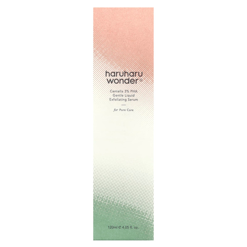 Haruharu, Wonder®, нежная жидкая отшелушивающая сыворотка с центеллой и 3% ПГК, 120 мл (4,05 жидк. унц.)