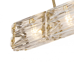 07598-100,36 Люстра Тира латунь w100*18 h200 E14 4*40W. ТМ Kink Light