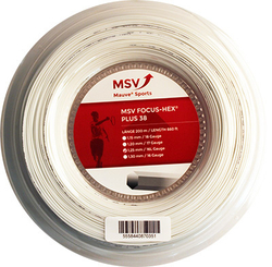 Теннисные струны MSV Focus Hex Plus 38 (200 m) - белый
