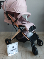 Kоляска детская прогулочная Farfello Comfy Go Comfort (Rose Chrome/Розовый CG-412)