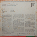 Miles Davis / Miles Davis At Carnegie Hall (LP)