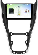 Магнитола для Toyota Harrier 3 XU60 2013-2017 (большая рамка) - Teyes CC4L-DTS монитор 10.1" IPS, Android 14, Быстрая, Snapdragon 662, CarPlay, 4G SIM-слот