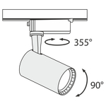 Трековый светильник Technical TR003-1-6W3K-B