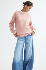 Свитшот оверсайз с надписью - H&M
