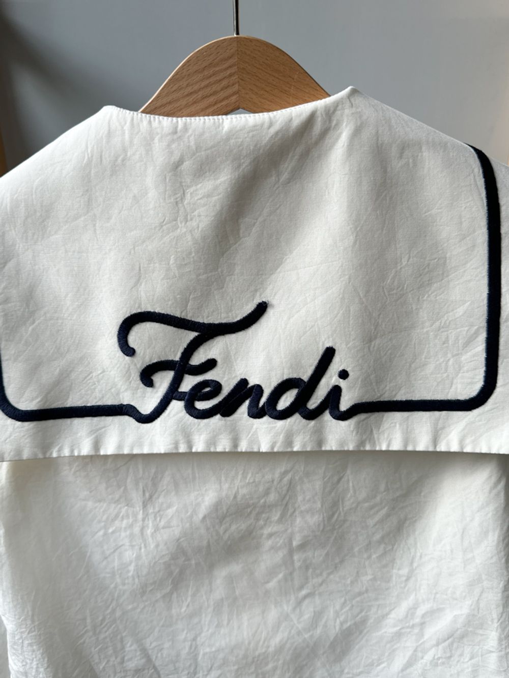 Хлопковая рубашка Fendi, 116