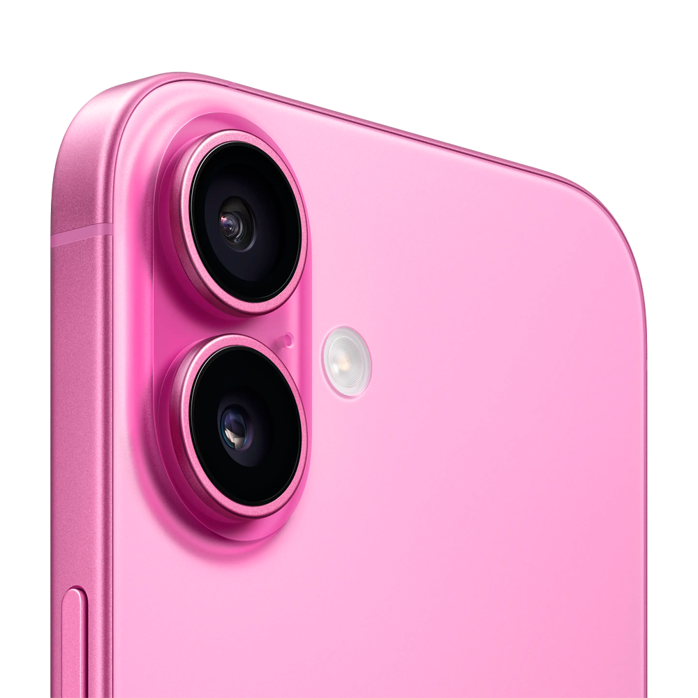 Смартфон Apple iPhone 16 512GB, Nano-SIM + eSIM, Pink (Розовый)