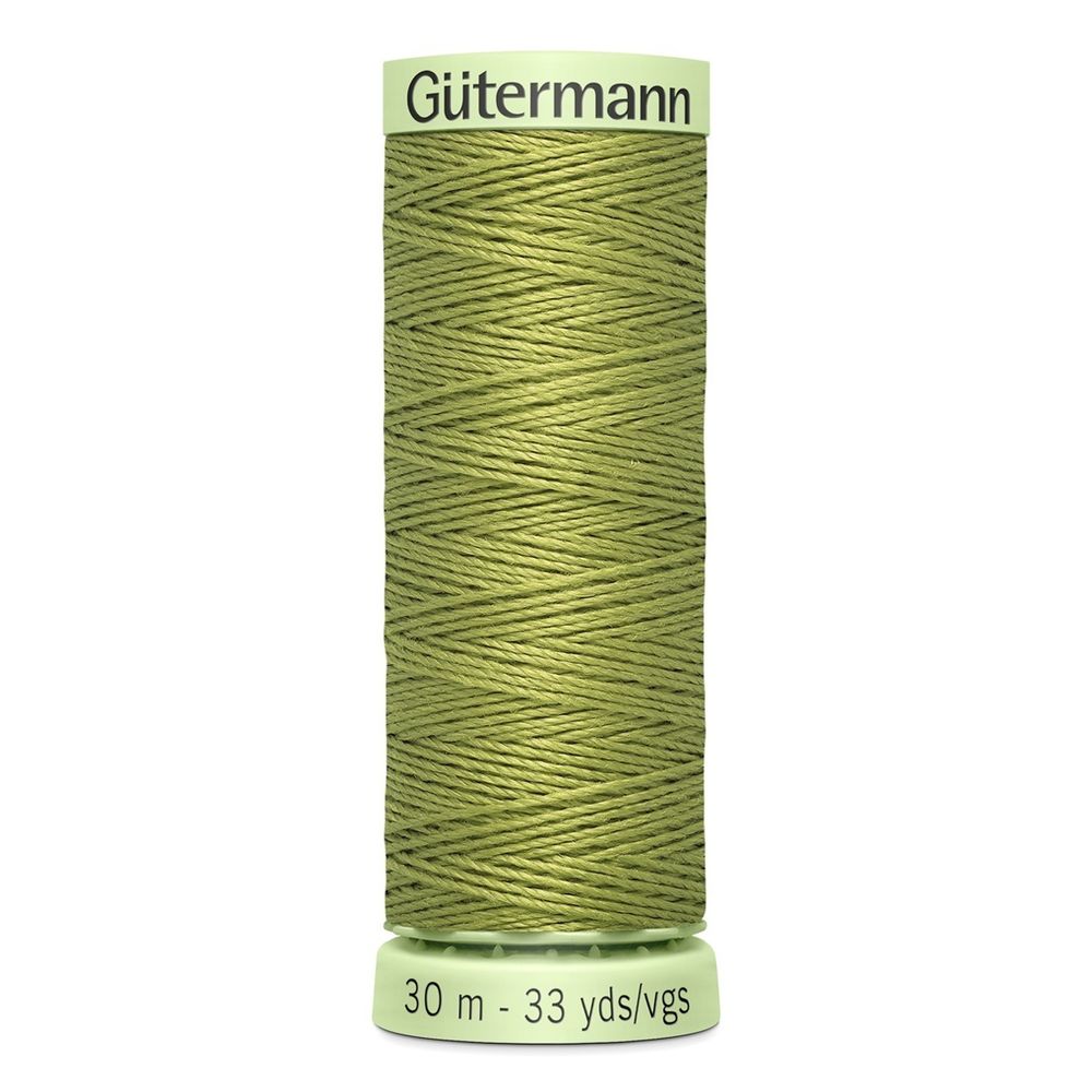 Нитки отделочные Gutermann Top Stitch 30 (30 метров), 5 кат. | 582 зеленая горчица