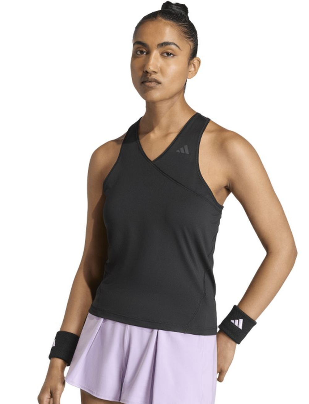 Женский топ теннисный Adidas Club V - black