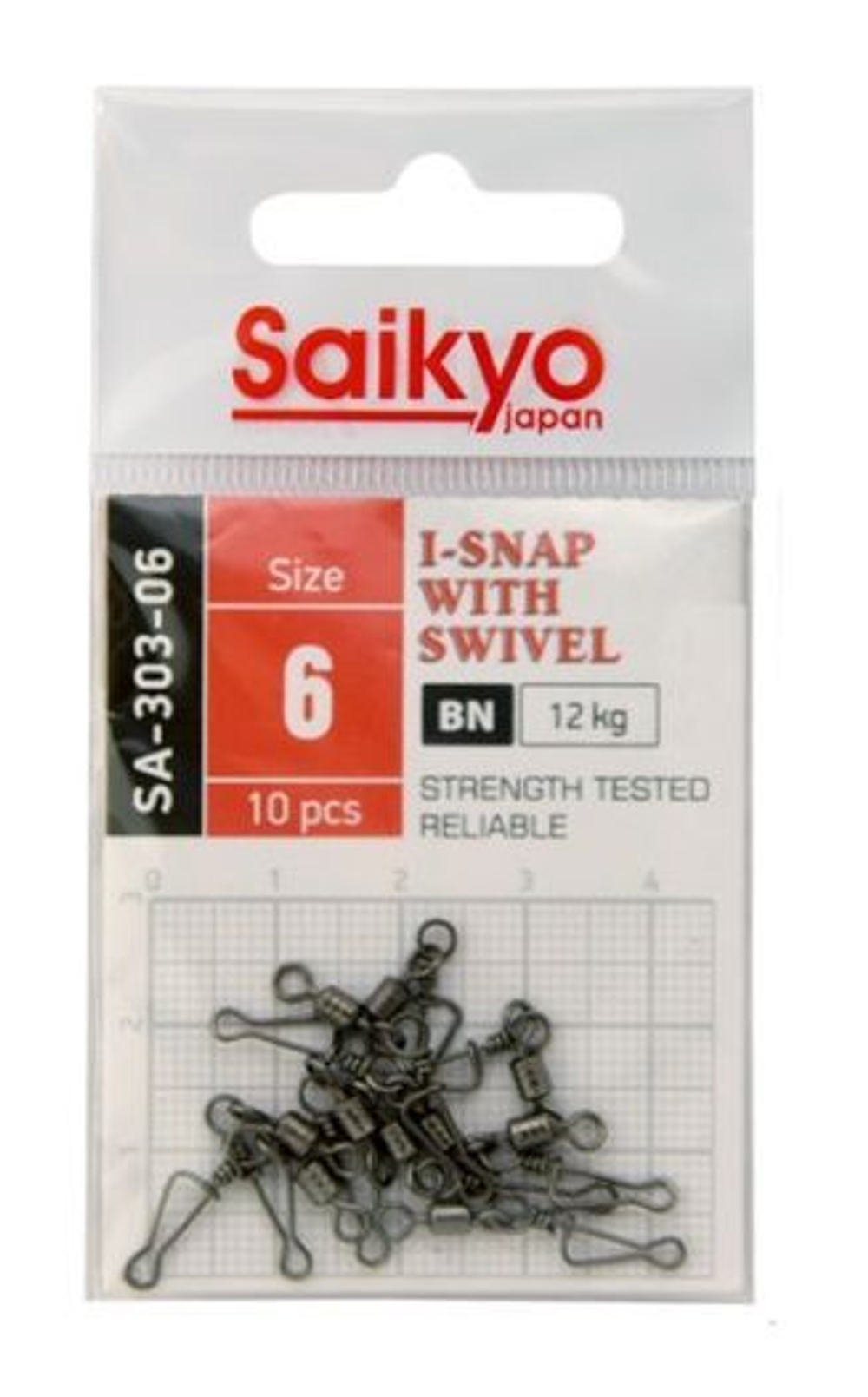 Вертлюг с застежкой Saikyo SA-303