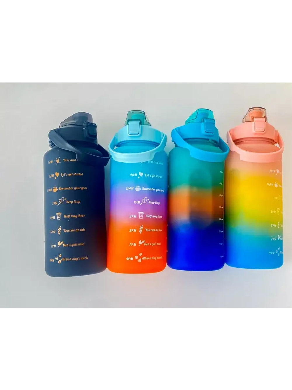 Бутылка для воды спортивная набор 3 шт
