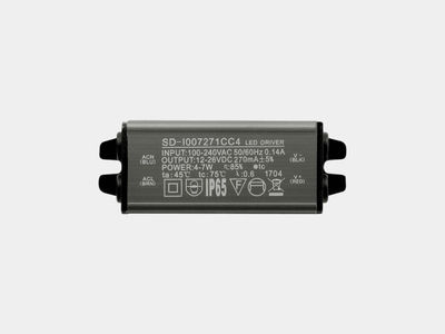 Светильник настенный GW BRAVO 6 Вт, черный, 3000K, GW-6080S-6-BL-WW