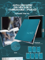 (ПРЕДЗАКАЗ) Альбом ALPHA DRIVE ONE - UNBREAKABLE : BEAST 2nd Mini Album CEMENTIC NEST Version