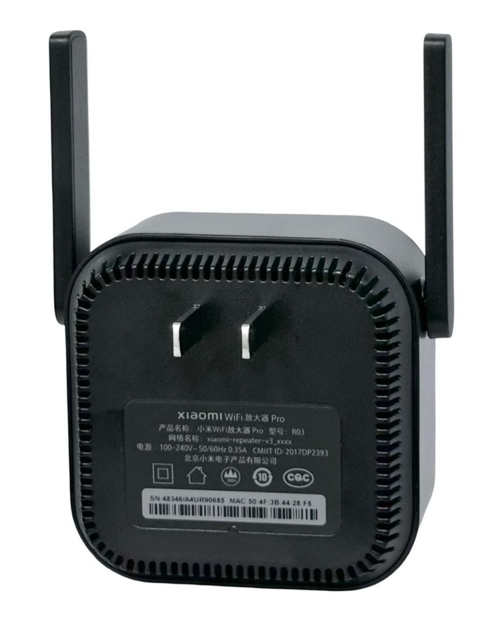 Усилитель Wi-Fi сигнала Xiaomi Mi Amplifier Pro (DVB4235GL) черный