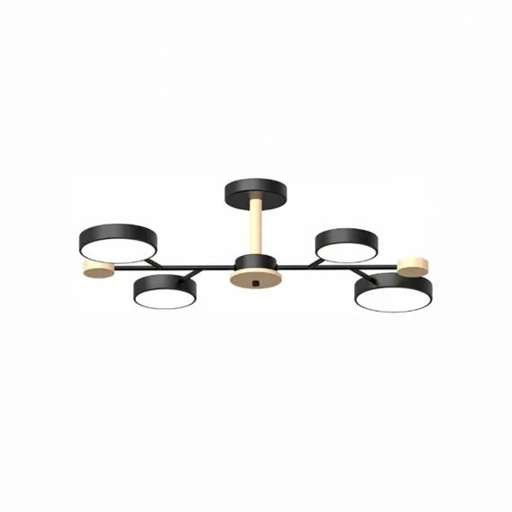 Потолочная люстра LED4U L3213-670 BK LED4U