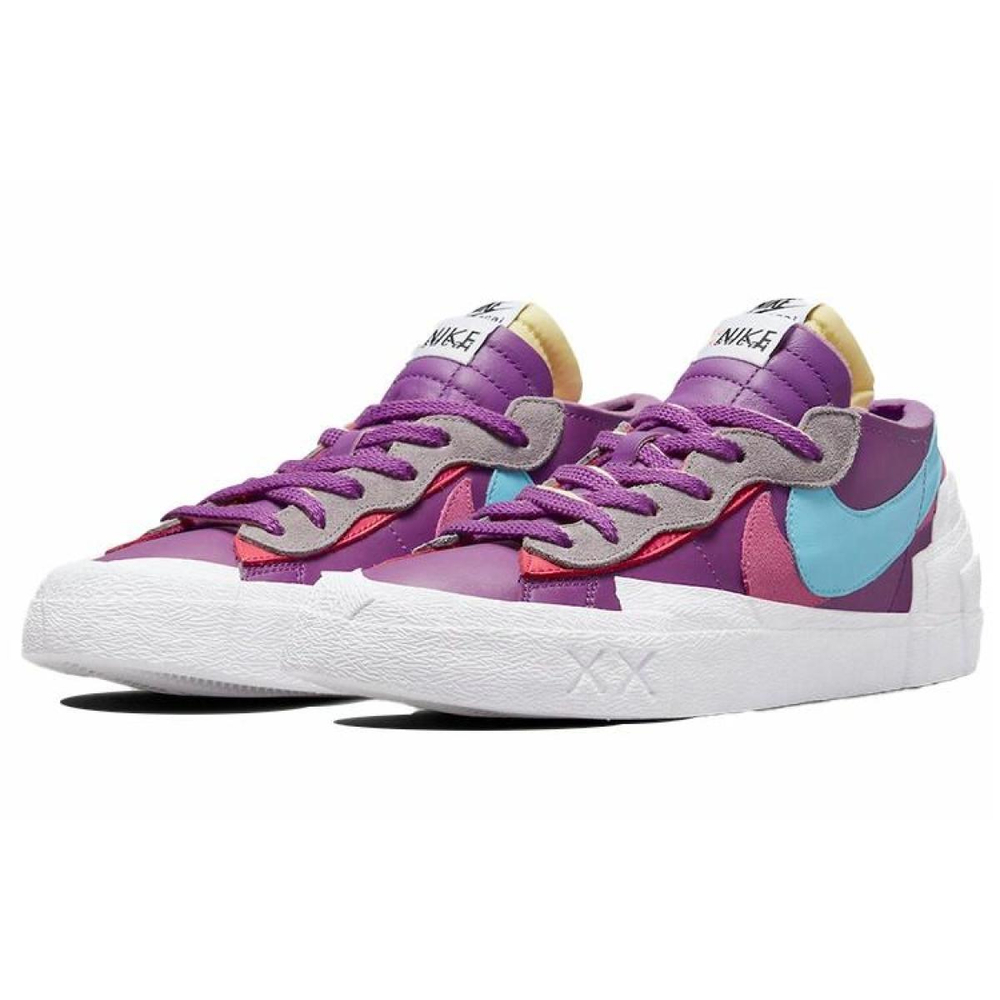 Кроссовки KAWS x Sacai x Nike Blazer Purple Dusk, DM7901-500