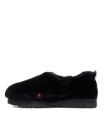 HAILEY FLUFF SLIPPERS Black
