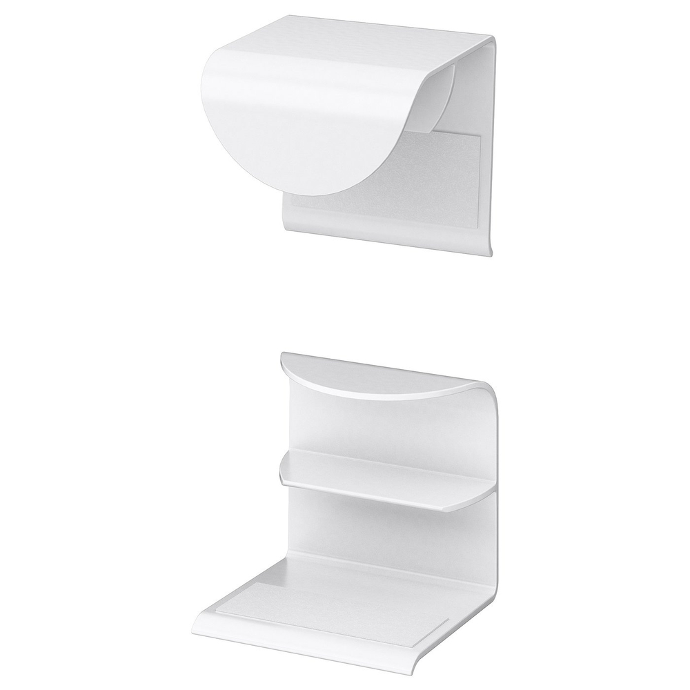 IKEA DRAGSMARK  (ИКЕА ДРАГСМАРК)  -  Ручка зажимная - белая 40 мм