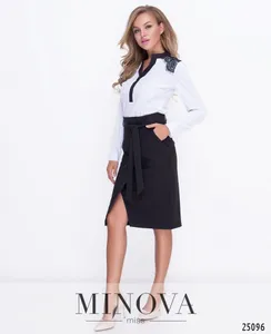 Юбка 1108-черный Minova