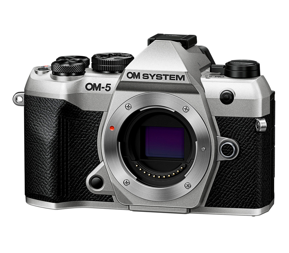 Беззеркальный фотоаппарат OM System OM-5 Mark II Body, серебристый