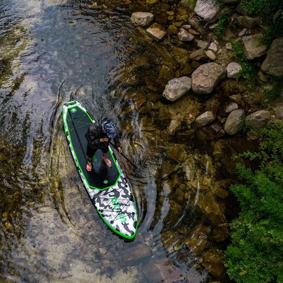Надувная SUP-доска FunwaterFW10B 330x84x15 см полный комплект