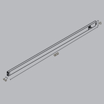 Магнитный трековый светильник Maytoni Basis TR190-1-15W2.7K-B