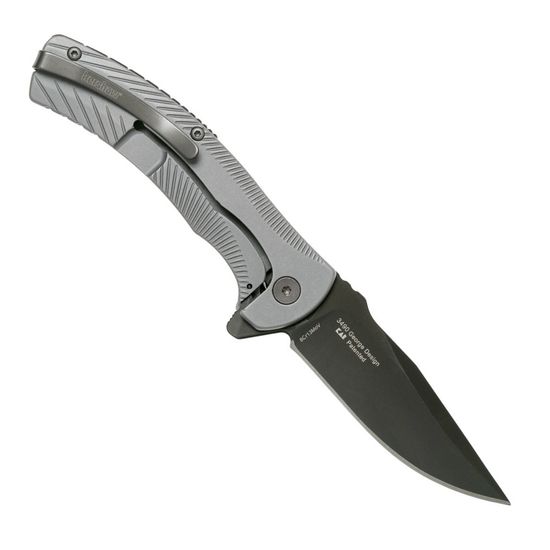 Складной нож KERSHAW Seguin 3490 c клинком из стали 8Cr13MoV, рукоять Stainless Steel