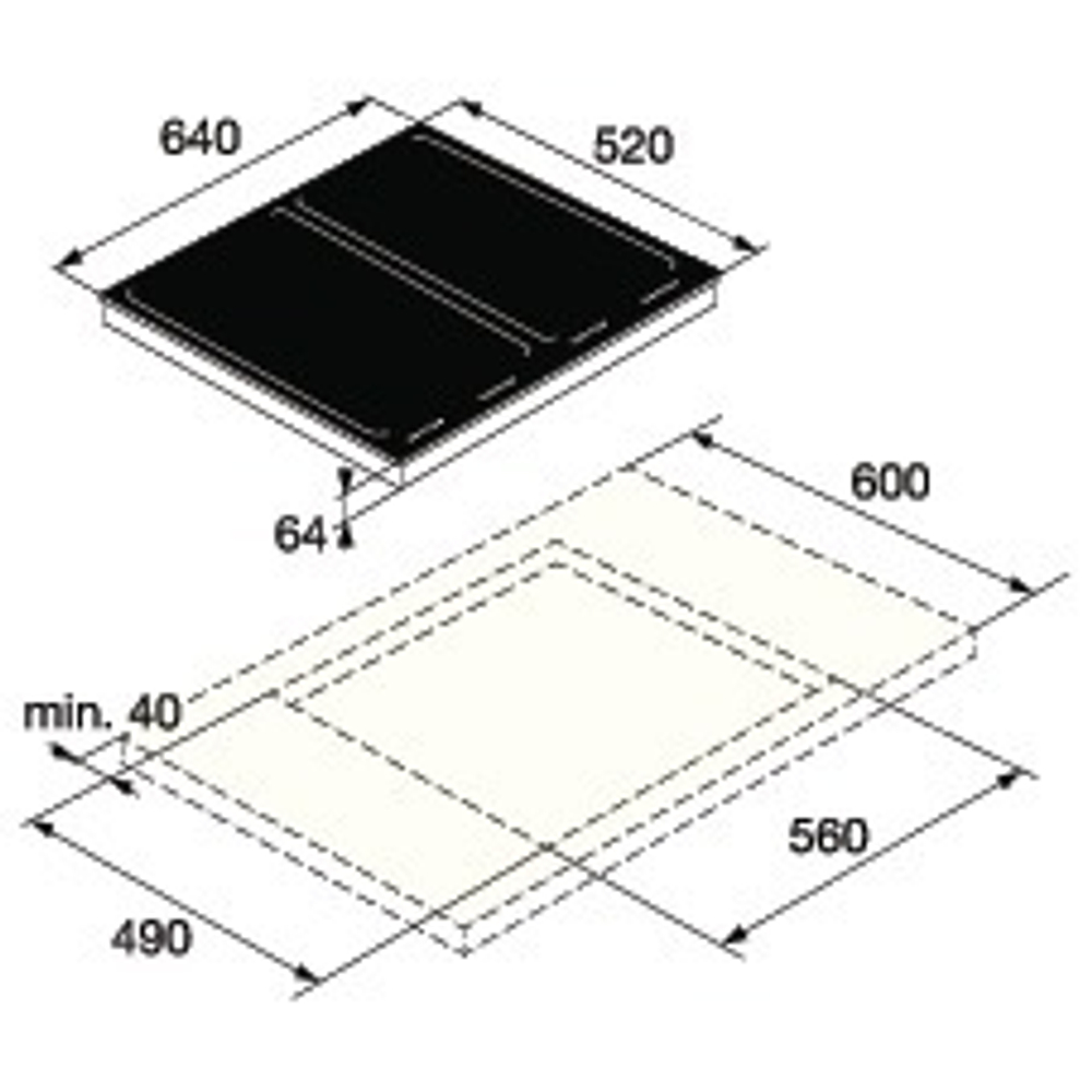 Встраиваемая индукционная варочная панель ASKO HI1655G