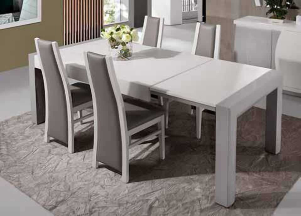 Обеденный стол FLY 708 Cinza claro/Branco IDC