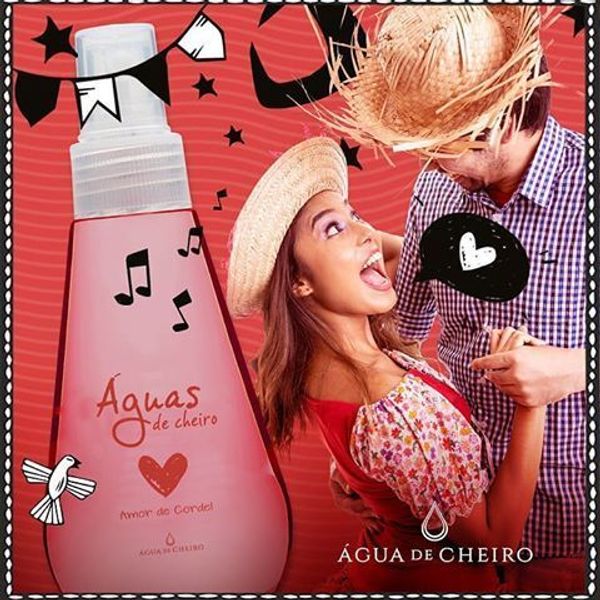 Agua de Cheiro Aguas de Cheiro Amor de Cordel