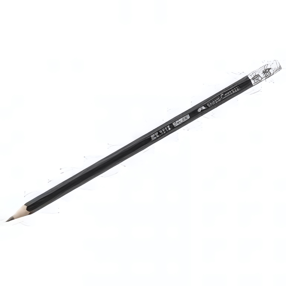Карандаш ч/г HB, с ластиком, заточен. "1112" (Faber-Castell)