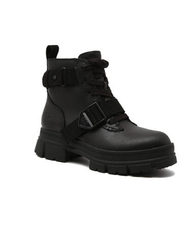 Кожаные ботильоны ashton lace up UGG - черный(1130518)