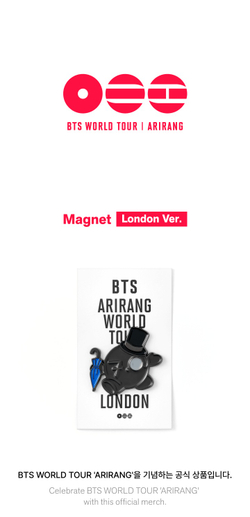 Мерч BTS - ARIRANG Magnet [London Ver.]
