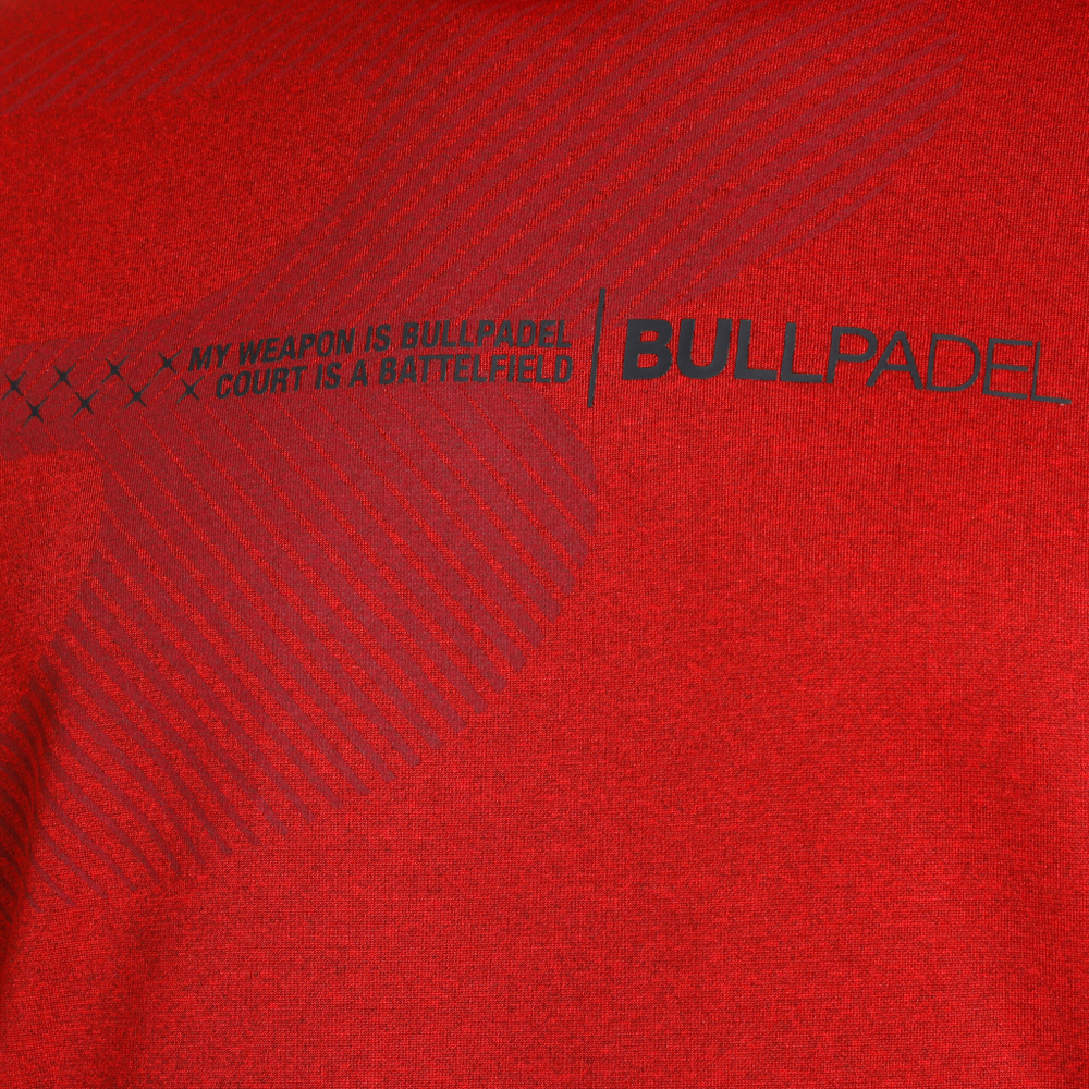 Мужская кофта теннисная Bullpadel Jaque Hoody Men - Red