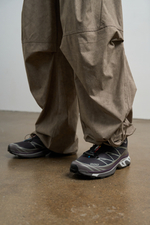 Брюки Nothomme Monterest Distressed Workwear Parachute Pants "Moon White Gray Spot"
