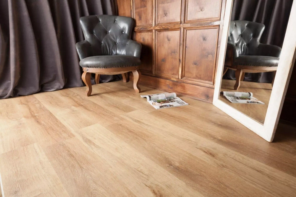Кварцвиниловая плитка Aquafloor Real Wood Glue AF6034