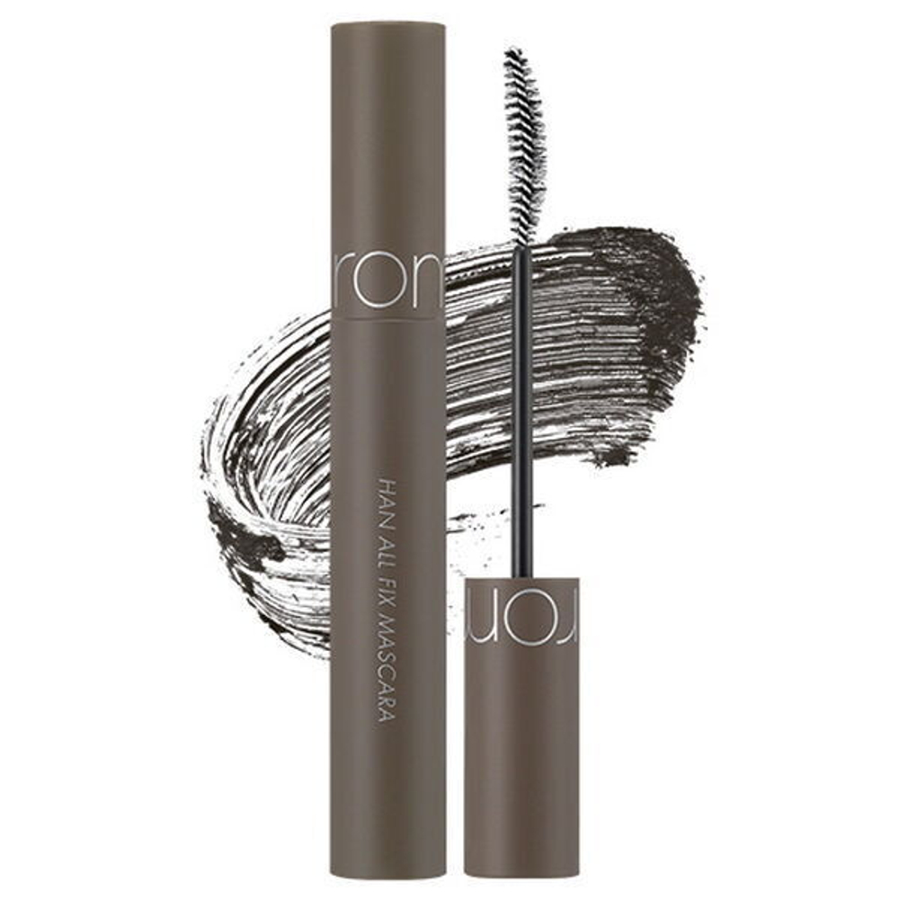 Водостойкая удлиняющая тушь для ресниц Rom&nd Han All Fix Mascara #L02 Long Ach, 7г