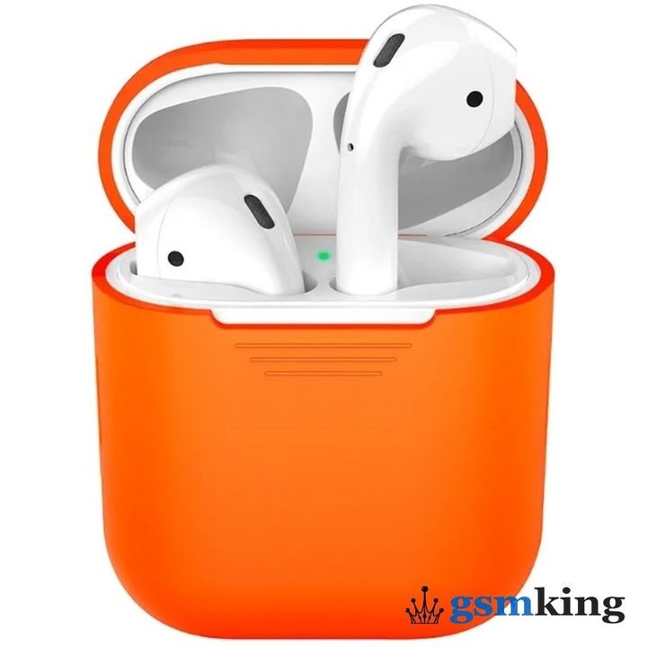 Deppa Silicone Case for AirPods 1 | 2 Orange (Оранжевый)