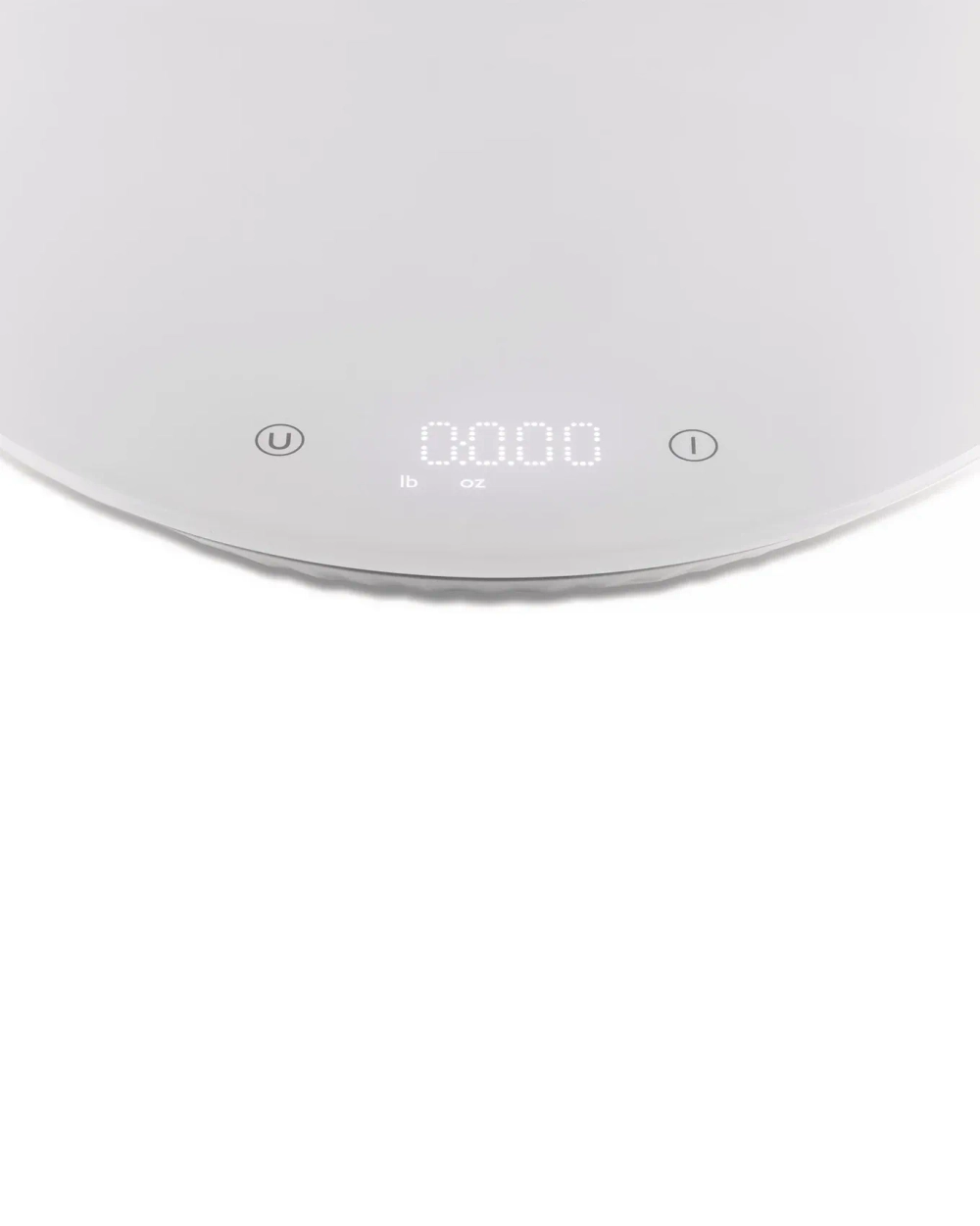 Alessi Электрические кухонные весы Plisse белого цвета EAN 8003299477067