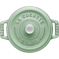 STAUB Мини-кокотница 10 см чугунная кастрюля 250 мл мята EAN 3272340053603