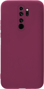 Мягкий Soft Touch чехол из силикона для XIAOMI REDMI NOTE 8 PRO с бархатной подкладкой