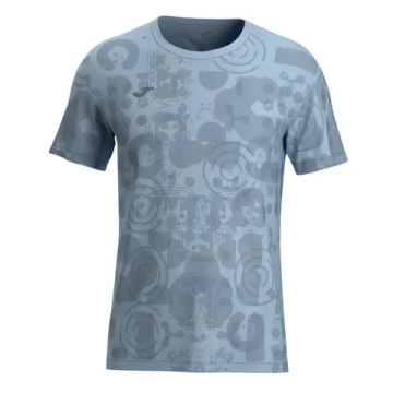 Мужская теннисная футболка Joma Challenge Short Sleeve - sky blue