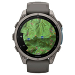 Garmin Fenix 9 — 47 мм AMOLED Titanium Pebble Gray